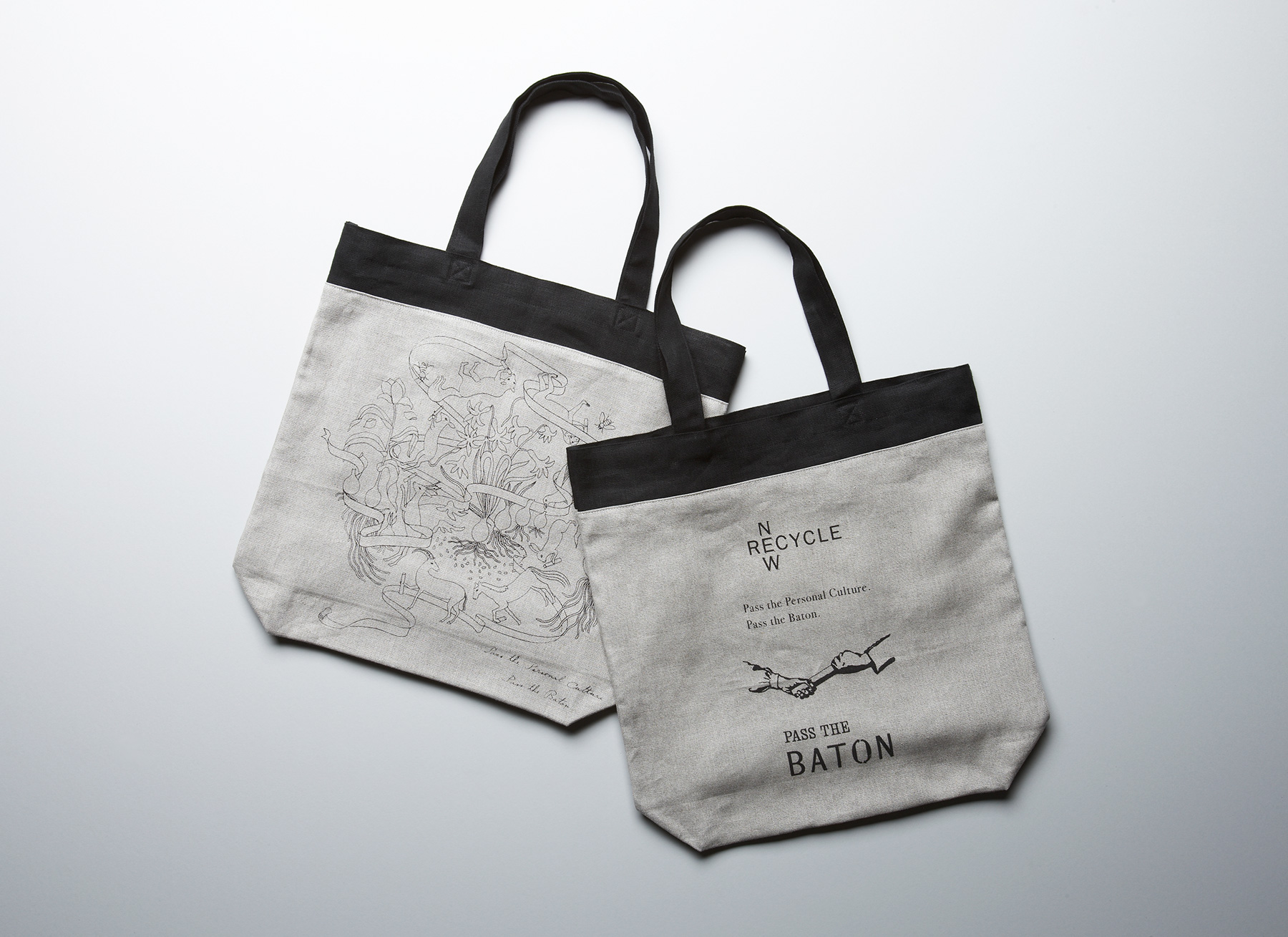 ハンドバッグ 未使用 3way バッグ pass the baton パス ザ バトン